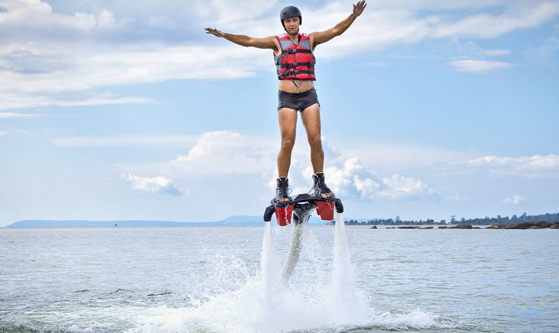 Flyboard Fliegen in Palma de Mallorca für 4 Personen