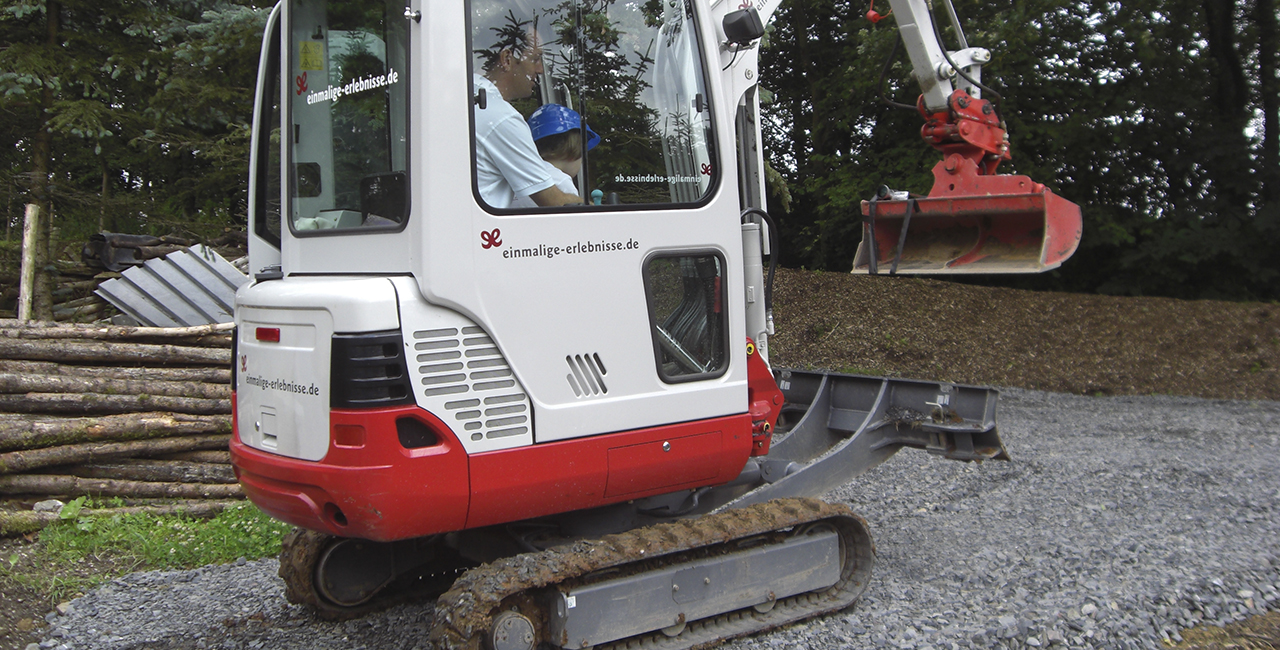 30 Min. Bagger fahren in Drolshagen, Olpe im Sauerland - Abenteuer ...