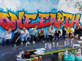 4 Std. Graffiti Workshop mit Graffiti Tour in Berlin-Friedrichshain