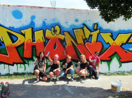 4 Std. Graffiti Workshop mit Graffiti Tour für Kinder in Berlin-Friedrichshain