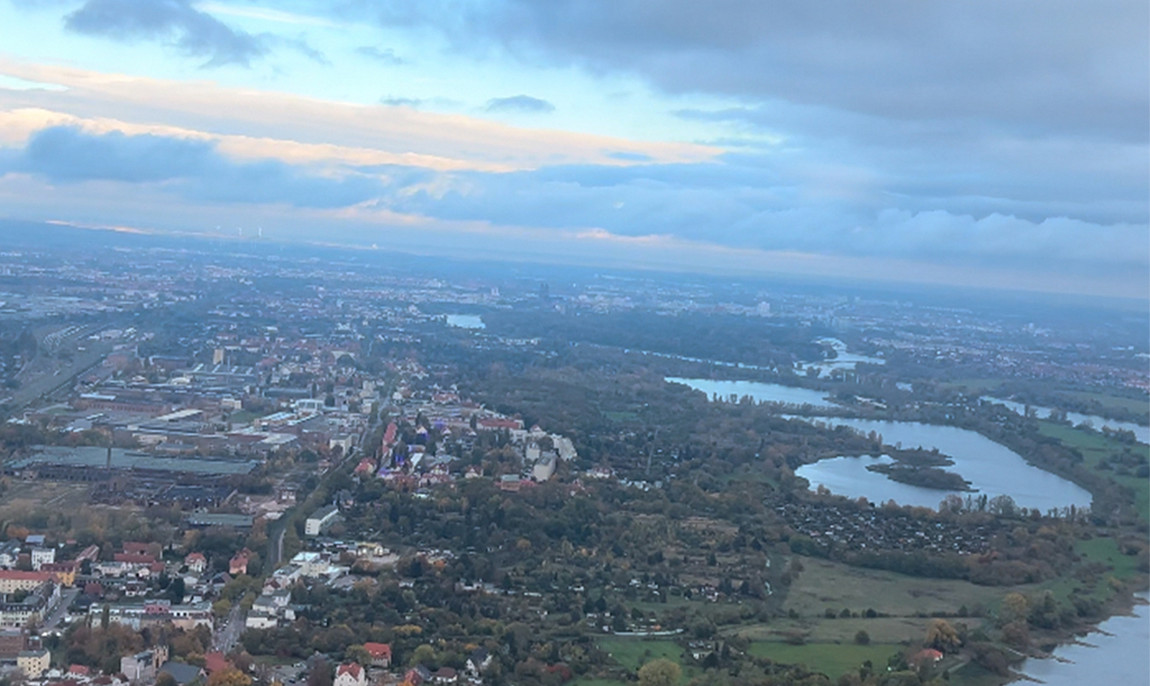 60 Min. Flugzeug Rundflug “Leipzig Flughafen” ab Flugplatz DessauRoßlau