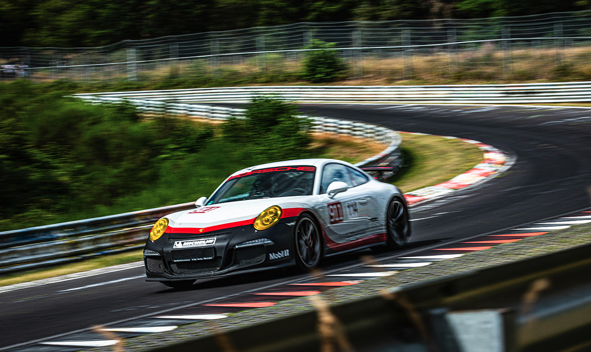 8 Runden Porsche GT3 selber fahren auf dem Hockenheimring