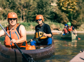 5 Std. Kanutour mit Picknick auf der Iller ab Immenstadt