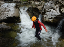 2,5 Std. Canyoning Tour „Schwarzlofer” ab Kössen, Österreich
