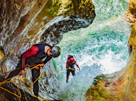 3,5 Std. Canyoning Tour „Taxaklamm” ab Kössen, Österreich