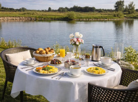 Privates Sekt-Frühstück auf dem Schlossgelände für 2 Personen in Krugsdorf