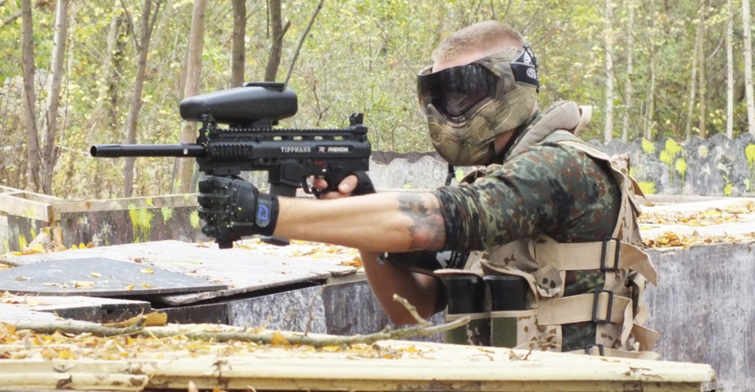 Paintball Leipzig mit Einweisung und Rundgang