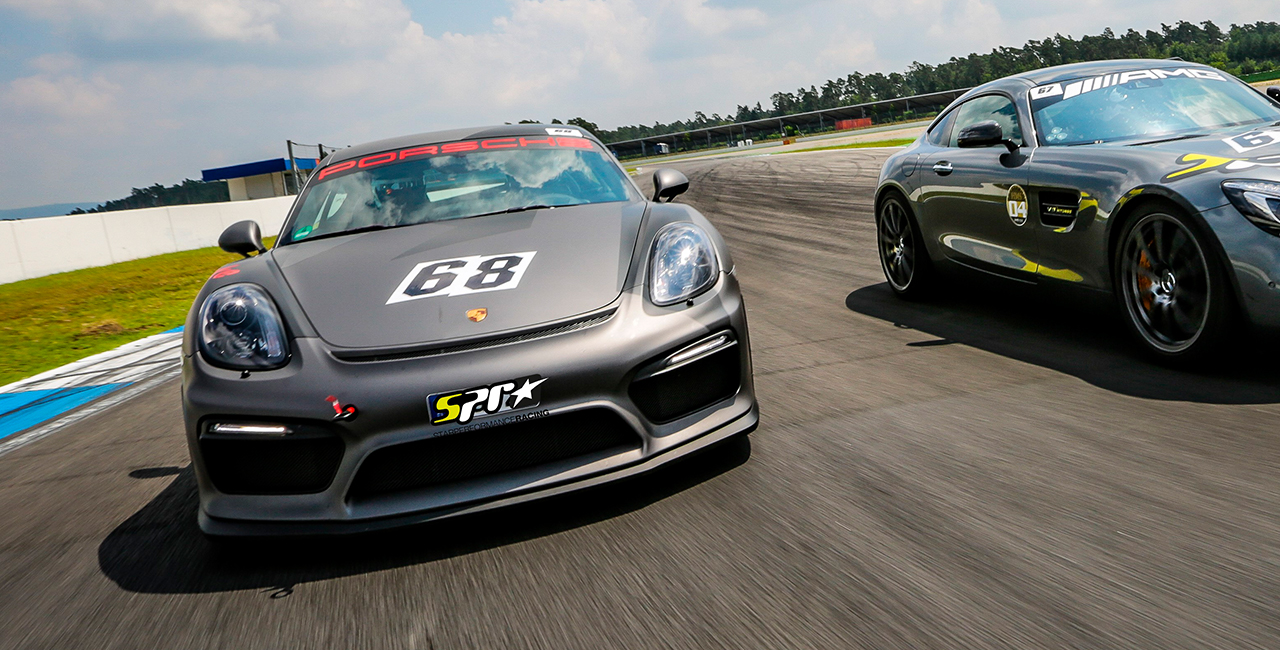 6 Runden Porsche GT3 selber fahren auf dem Hockenheimring