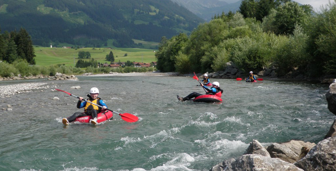 Tubing & Canyoning in Sonthofen, Allgäu Tubing & Canyoning in Sonthofen, Allgäu