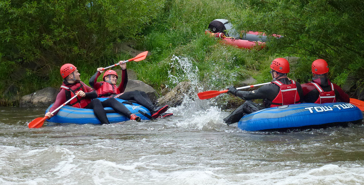 Twin Tubing auf der Ruhme in Katlenburg Twin Tubing auf der Ruhme in Katlenburg