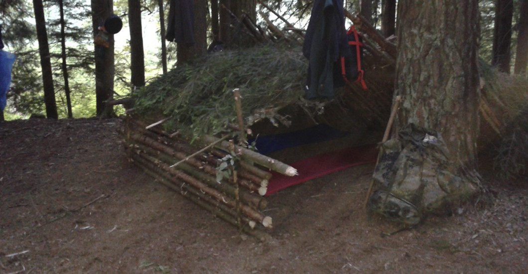 Überleben in der Wildnis in Oberschneiding bei Deggendorf